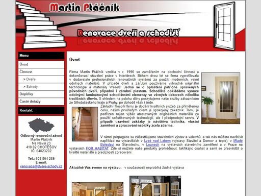 profesionální renovace dveří, zárubní a schodišť. jsou vaše dveře nebo schody staré, ošklivé, či poškozené? nabízíme rychlé a čisté řešení, snadnou údržbu, vysokou životnost a barvostálost, žádné bourání.