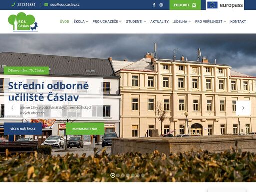 oficiální stránky středního odborného učiliště v čáslavi. sou čáslav - sídlíme přímo na náměstí v čáslavi na adrese žižkovo nám. 75, čáslav.