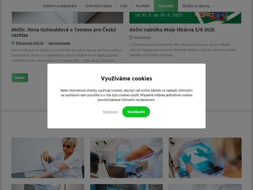 dermatologická ambulance na ul. štěpánská v praze 5. poskytujeme diagnostiku i léčbu. profesionální přístup a moderní prostředí. lupénka, ekzém, vitiliga a další...