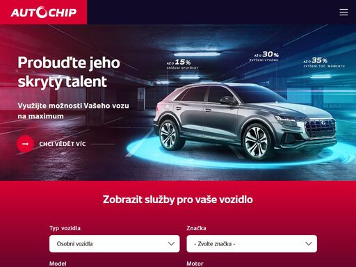 chiptuning od společnosti autochip vám zvýší výkon až o 35% a sníží spotřebu až o 15% - autochip - chiptuning, chip tuning, zvýšení výkonu
