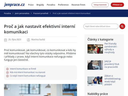 bez správně nastavené interní komunikace společnost nemůže fungovat. ukážeme si nástroje interní komunikace, co komunikovat a čeho se vyvarovat