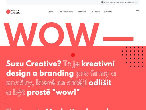 suzu creative grafika, branding, kreativa, weby