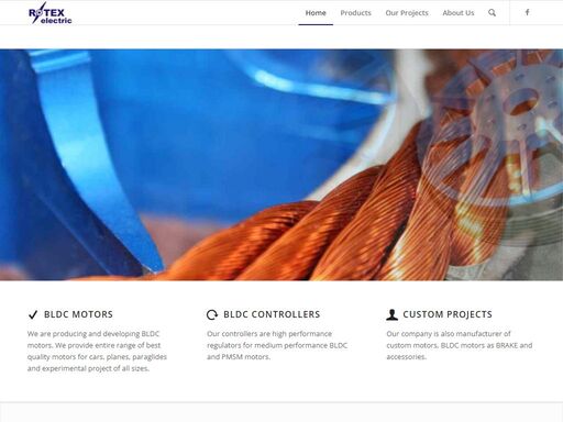 rotext electic - bldc motors, bldc controllers, accesories manufacture