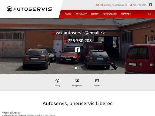 opravy aut, servis motoru, příprava na stk liberec