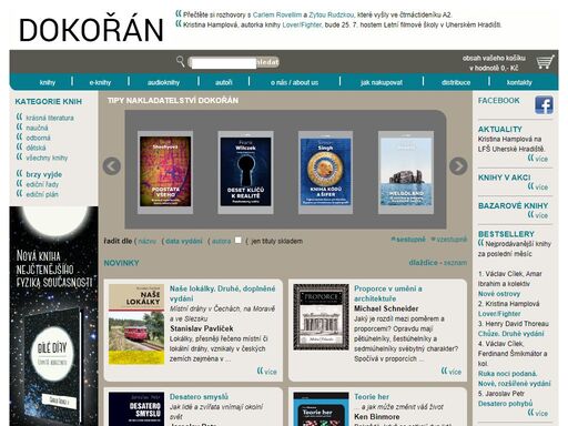 původní i překladová populárně-naučná a odborná literatura s výběrovými přesahy do kvalitní beletrie a poezie | nakladatelství dokořán