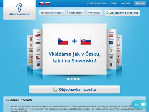 chcete prodat nebo koupit určitou věc či službu prostřednictvím internetové inzerce? vložíme za vás inzerát až na 70 různých inertních serverů a pomůžeme vám s prodejem či nákupem daného předmětu nebo služby.