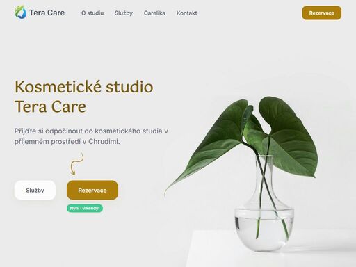 přijďte si odpočinout do kosmetického salonu v příjemném prostředí nového wellness centra v chrudimi. online rezervace.