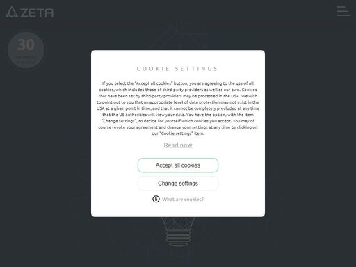 from concept to implementation: zeta helps you to implement your project efficiently and successfully. we have developed a unique solution for this purpose!