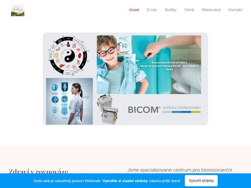 jsme specializované centrum pro biorezonanční terapii pomocí přístroje bicom optima ii. nabízíme komplexní péči pro zlepšení zdraví a harmonizaci těla a mysli pomocí tradiční čínské medicíny, kvantové fyziky a cvičení. náš cíl je pomoci našim klientům dosáhnout optimálního zdravotního stavu a celkového blaha.