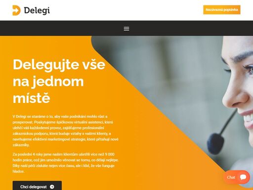 delegi nabízí komplexní virtuální asistenci, marketingová řešení a zákaznickou podporu. posuňte své podnikání na další úroveň s našimi specialisty!