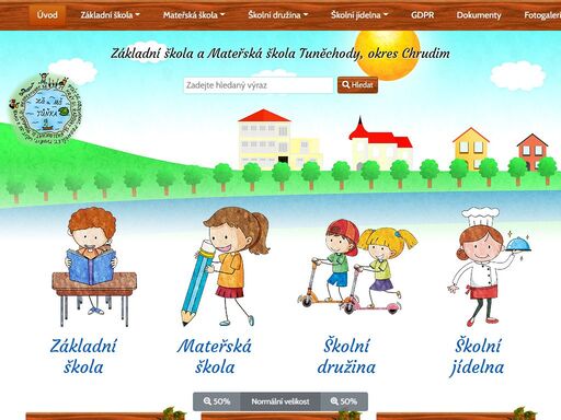 základní škola a mateřská škola tuněchody, okres chrudim