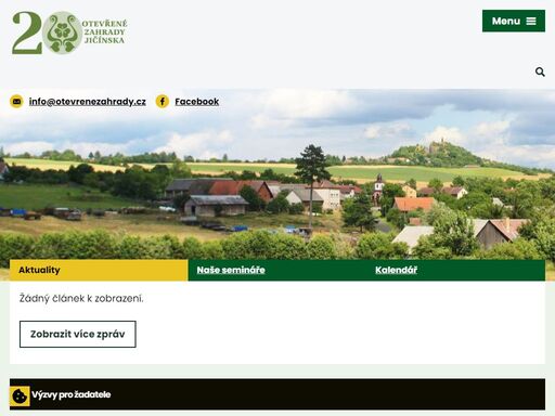 www.otevrenezahrady.cz