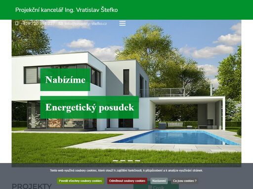 projekty staveb, inženýrská činnost, nízkoenergetické stavby, „revitalizace bd.