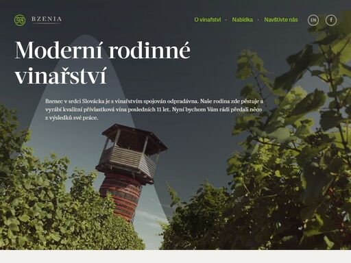 jsme moderní rodinné vinařství, které bylo založeno v roce 2003. vlastníme vinice na nejkvalitnějších viničních tratích ve bzenci — novosadech a prostřední hoře.