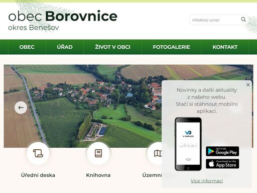 obec borovnice