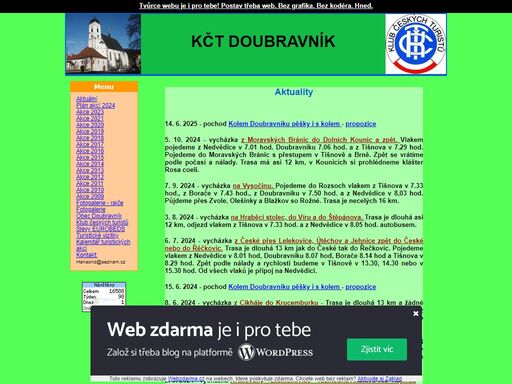web o kčt doubravník