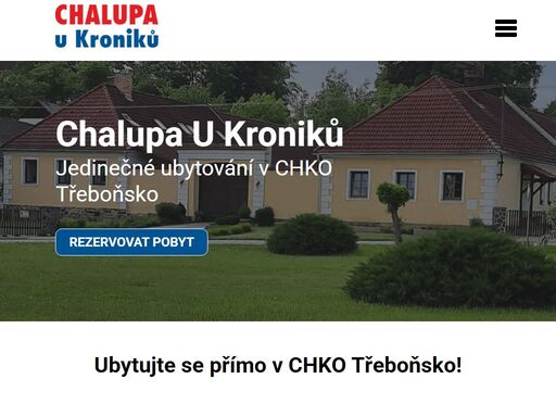 chalupa u kroniků, ubytování třeboňsko, apartmány třeboňsko, chalupa k pronájmu, ubytování v přírodě, lutová ubytování, rekreační pobyt třeboňsko, dovolená na venkově, chalupa s terasou, rodinné ubytování ubytování v chalupě u kroniků v malebné vesnici lutová na třeboňsku. komfortní apartmány s terasou, grilem, dětským hřištěm a kolárnou. užijte si relaxaci v přírodě v chko třeboňsko!