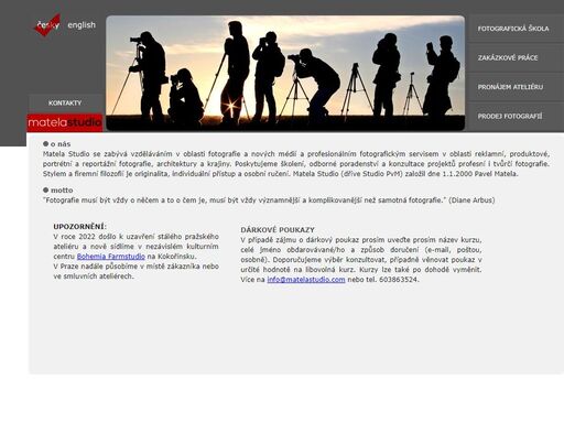 profesionalni fotograficke prace, kurz fotografie, vyuka fotografie, skola fotografie, reklamni, modni, portretni, pronajem atelieru, studio pvm, pavel matela
