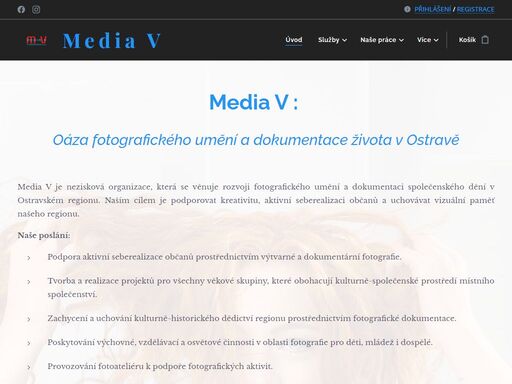oáza fotografického umění a dokumentace života v ostravě
