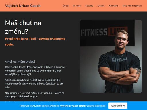 hledáte zkušeného fitness trenéra v liberci nebo v turnově? nabízím osobní tréninky, sestavení jídelníčku a podporu při hubnutí. začněte měnit své tělo ještě dnes!