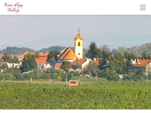 tradiční vinařství nabízí řízené degustace a posezení v jedinečném vinném sklepě v moravské nové vsi.