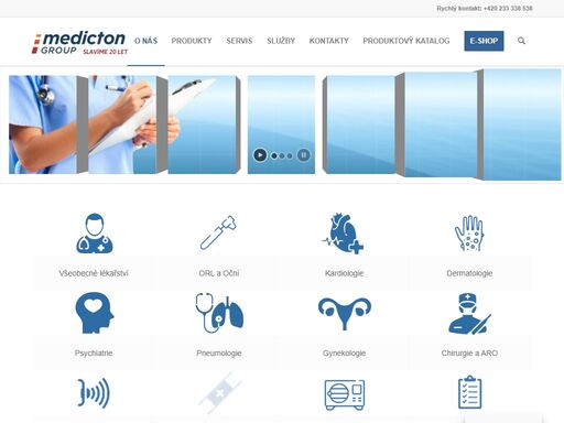 medicton group, kromě výroby a prodeje lékařských přístrojů zajišťujeme pro zdravotnická zařízení širokou škálu metrologických, revizních, servisních činností.