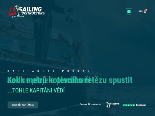 chcete kapitánský průkaz? kapitánské kurzy velitel námořní jachty vás k vlastní licenci dovedou. zkušení instruktoři - nové lodě.
