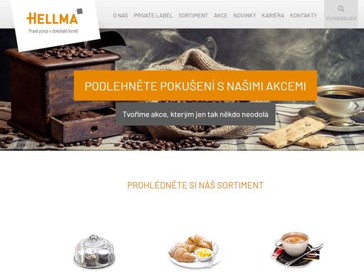 hellma gastronomický servis s.r.o. - pravá porce v dokonalé formě
