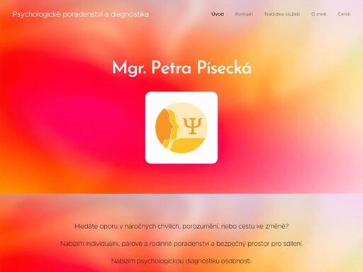 psychologické poradenství, psychologická diagnostika, mgr. petra písecká, cheb