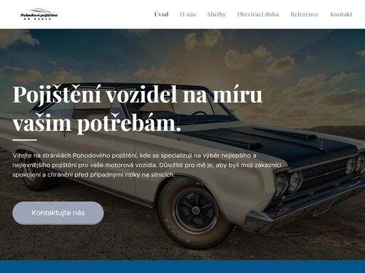 pojištění vozidel na míru vašim potřebám.