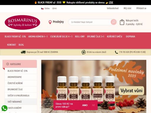 rosmarinus - bylinky a koření