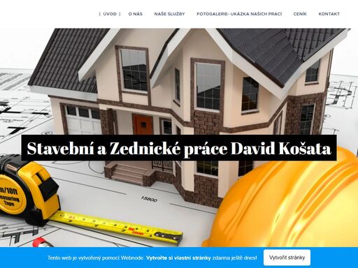 zabýváme se výstavbou bytových i nebytových prostor. kompletním zednictvím, rekonstrukcemi bytů a bytových jader, bourací a demoliční činností, zemní činností, sádrokartony, malířstvím, fasádami a omítkami. dokážeme zajistit výkopové práce a spolupracujeme s dalšími řemesly jako jsou vodáci a elektrikáři.