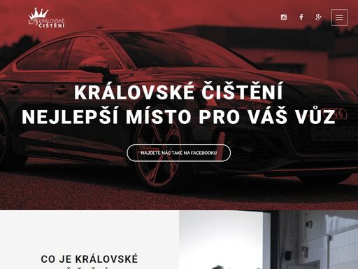 královské čištění - poskytujeme ruční mytí aut podle vašich představ! využíjte našich služeb jak základního umytí auta, tak i komfortního pro kompletní čistotu auta!
