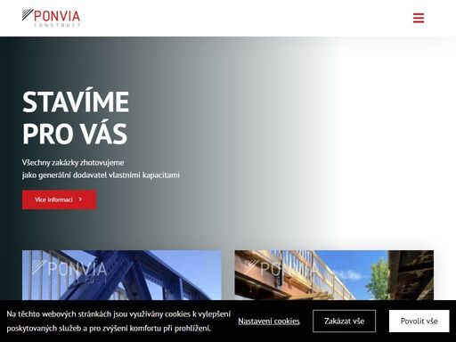 všechny zakázky zhotovujeme jako generální dodavatel vlastními kapacitami