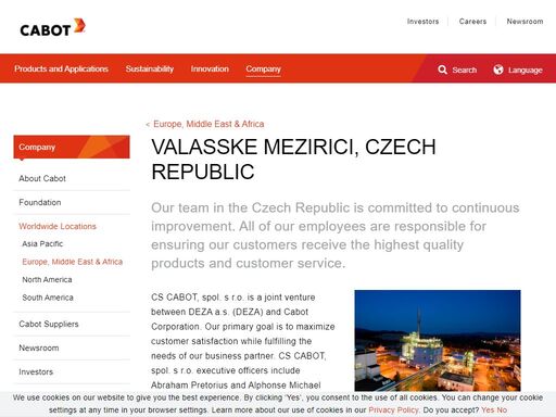 our team in valmez is committed to continuous improvement. all of our employees are responsible for ensuring our customers receive the highest quality products and customer service.