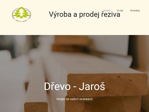 dřevo - jaroš, bohatý a kvalitní sortiment