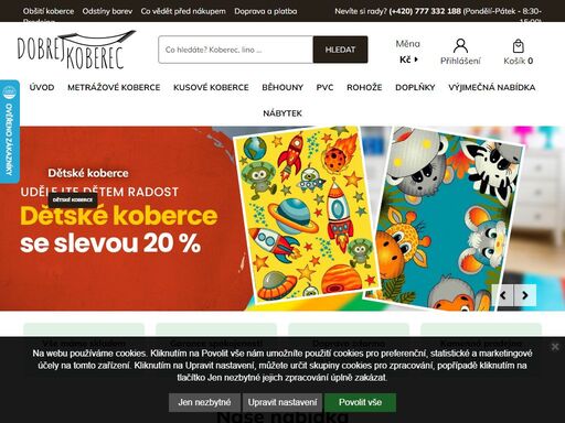 úvod | dobrej koberec