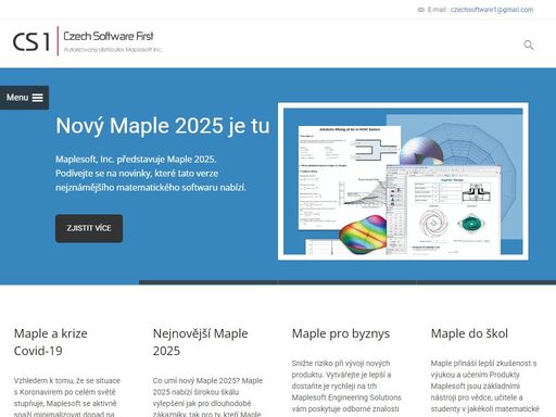 jsme autorizovaní distributoři systému maple