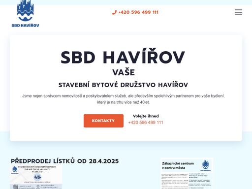 stavební bytové družstvo havířov má ve správě 9 951 bytů a sdružuje 7 266 členů družstva.