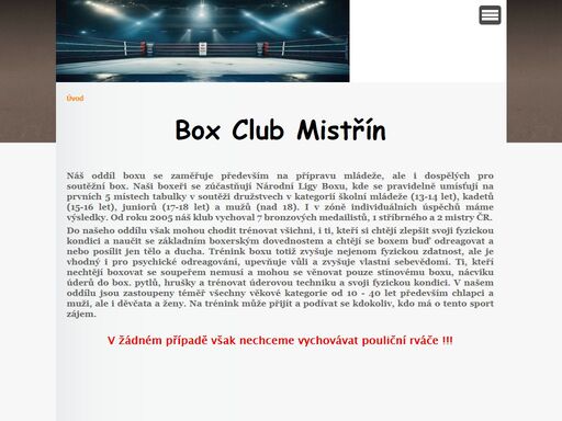 box club mistřín