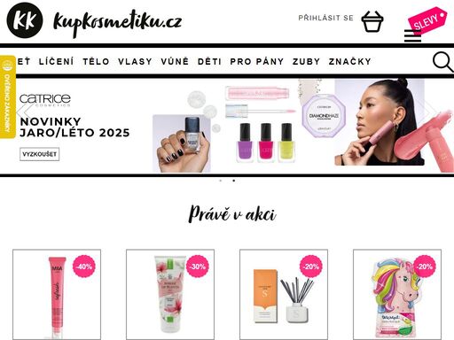 kompletní sortiment oblíbených značek za výhodné ceny. nakupujte kosmetiku a zdravotnické produkty levně a z pohodlí domova.