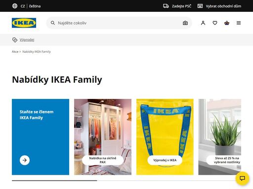 objevte kvalitní a cenově dostupný nábytek, doplňky a zdroj nekonečné inspiraci pro domácnost, o které jste vždy snili. nakupujte online nebo v obchodním domě.