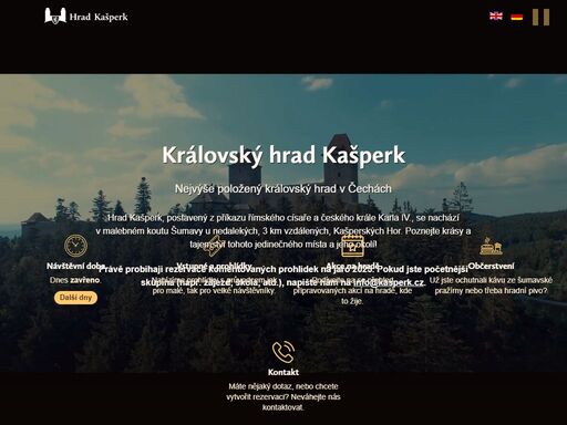nejvýše položený královský hrad v čechách