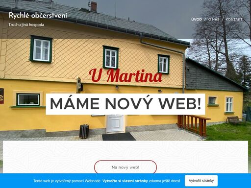 podnik byl založen za účelem provozování služeb pohostinství pro občany obce doubice a pro zvýšení služeb pro turisty.