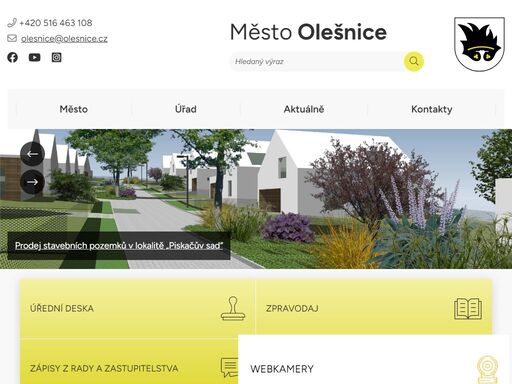 město olešnice
