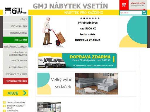 ložnice, skříně, manželské postele