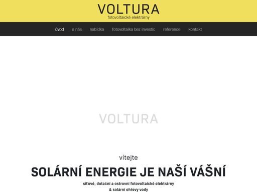 fotovoltaické elektrárny volutra