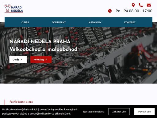 nářadí neděla praha - rozvážíme po celých čechách. dodáme vše až na stavbu nebo do firmy, ať jde o jednorázový nákup, nebo průběžné dodávky.