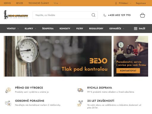 specialisté na pojistné ventily, manometry, armatury a těsnění. zajišťujeme montáž, servis, školení obsluhy i přípravu bezpečnostních směrnic.