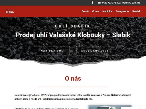 prodej a rozvoz uhlí valašské klobouky a okolí. možnost vlastní dopravy, prodej hnědého uhlí - mostecké, bílinské hnědouhelné německé brikety, černé uhlí. navštivte nás ve valašských kloboucích.